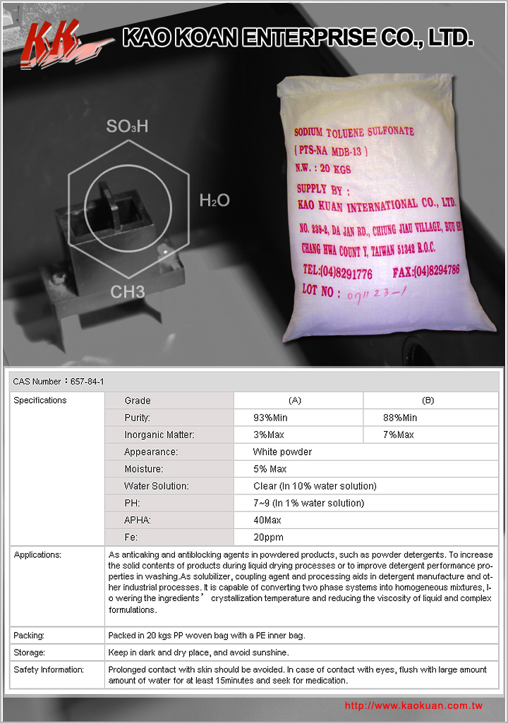 Sodium Xylene Sulfonate